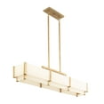 thumbnail image 4 of Orleans 5-Light Linear Chandelier in Distressed Gold, 4 of 5
