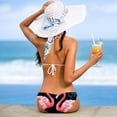 thumbnail image 5 of Flamingo Tropical Rainforest Detachable Sponge Adjustable Strap Bikini Set Two-Pack Swim Suits for WomenToolStrip with applicable scenes, 5 of 6
