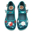 thumbnail image 5 of Hot Chocolate Design Women’s Vegan Mary Jane Flats with Adjustable Strap – Paint the Roses Red, 5 of 7