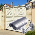 Fake Monitor Model with Flashing Lights Home Outdoor Camera Miniature