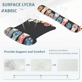 thumbnail image 4 of Mouse Pad Sets with Keyboard Wrist Rest Support, Memory Foam Keyboard Set Mousepad with Wrist Rest, 4 of 6