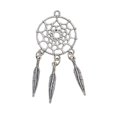 thumbnail image 3 of EHJRE 10pcs Feather Tassel Alloy Charm Pendants Findings for Jewelry Making Crafts Tibetan, 3 of 9