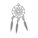thumbnail image 3 of 10 Piezas Dreamcather Dijes Colgantes Borla Colgante para Bricolaje Collar plata tibetana Zulema Dijes colgantes para hacer artesanías, 3 of 8