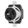 thumbnail image 2 of Hubbell CS6369 Locking Receptacle, 50 amp, 125/250V, 3 Pole and 4 Wire, 2 of 3