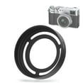 thumbnail image 4 of Alloy Metal Camera Lens Hood Detachable for Fuji X20 X30 with 52mm Filter Mount Compact Lightweight Shield Side Light, 4 of 7