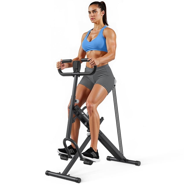 Máquina de sentadillas plegable MERACH R07, entrenador de glúteos