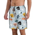 thumbnail image 2 of Fotbe Elephant Tree Trajes de Baño Estampados para Hombre, Shorts de Verano de Secado Rápido, Ropa de Playa, Bañadores-3X-Large, 2 of 6