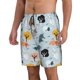 thumbnail image 2 of Balery Elephant Tree Traje de Baño Estilo Hawaiano para Hombre, Shorts de Secado Rápido con Bolsillos-Large, 2 of 6