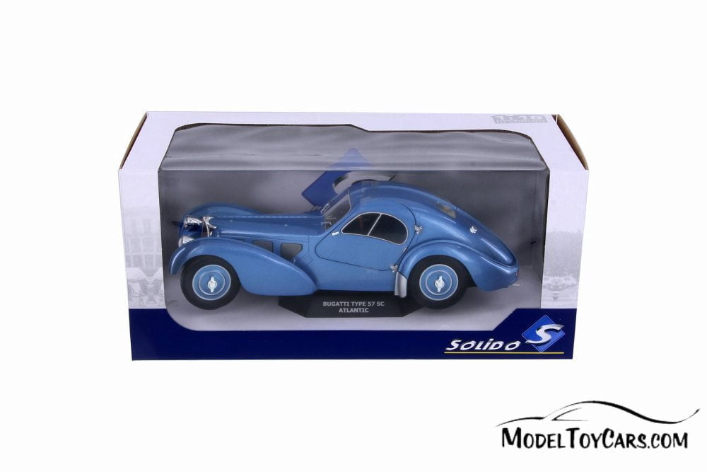 1938 Bugatti Type 57SC Atlantic with Metal Wire-Spoke Wheels