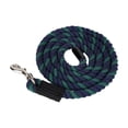 thumbnail image 4 of koolsoo Horse Lead Rope Horse Rope Long Rein Halter Rope for Dog, Sheep, Pet Recall Obedience Rope with Swivel Clip Horse Lunge Line Blue Green, 4 of 9