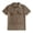 Coffee#80227BB, variant on Textured Knit Men Polo Shirts Quarter Zip Mens Short Sleeve Shirts Collared Casual Work T Shirts Dark Blue M