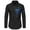 Black, variant on JURANMO Men's Dressy Shirts Long Sleeve Lapel Button Shirts Luxury Printed Slim Fit Wedding Guest Shirts Deals of the Day White XL