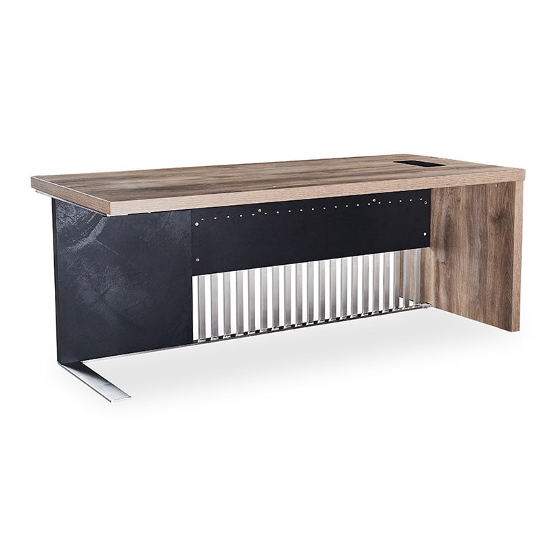 VIRTRON 70.87" Executive Office Desk with Cable Management