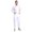 White, variant on Kaerm Men's One Piece Work Coveralls Jumpsuits Long Sleeves Front Zipper Workshop Body Suits Yellow 4XL