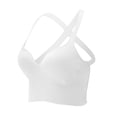 thumbnail image 2 of Swuxness Women's Push Up Wireless Yoga Full Cup Bras Back Fixed Cup Sports Comfortable Support, 2 of 4