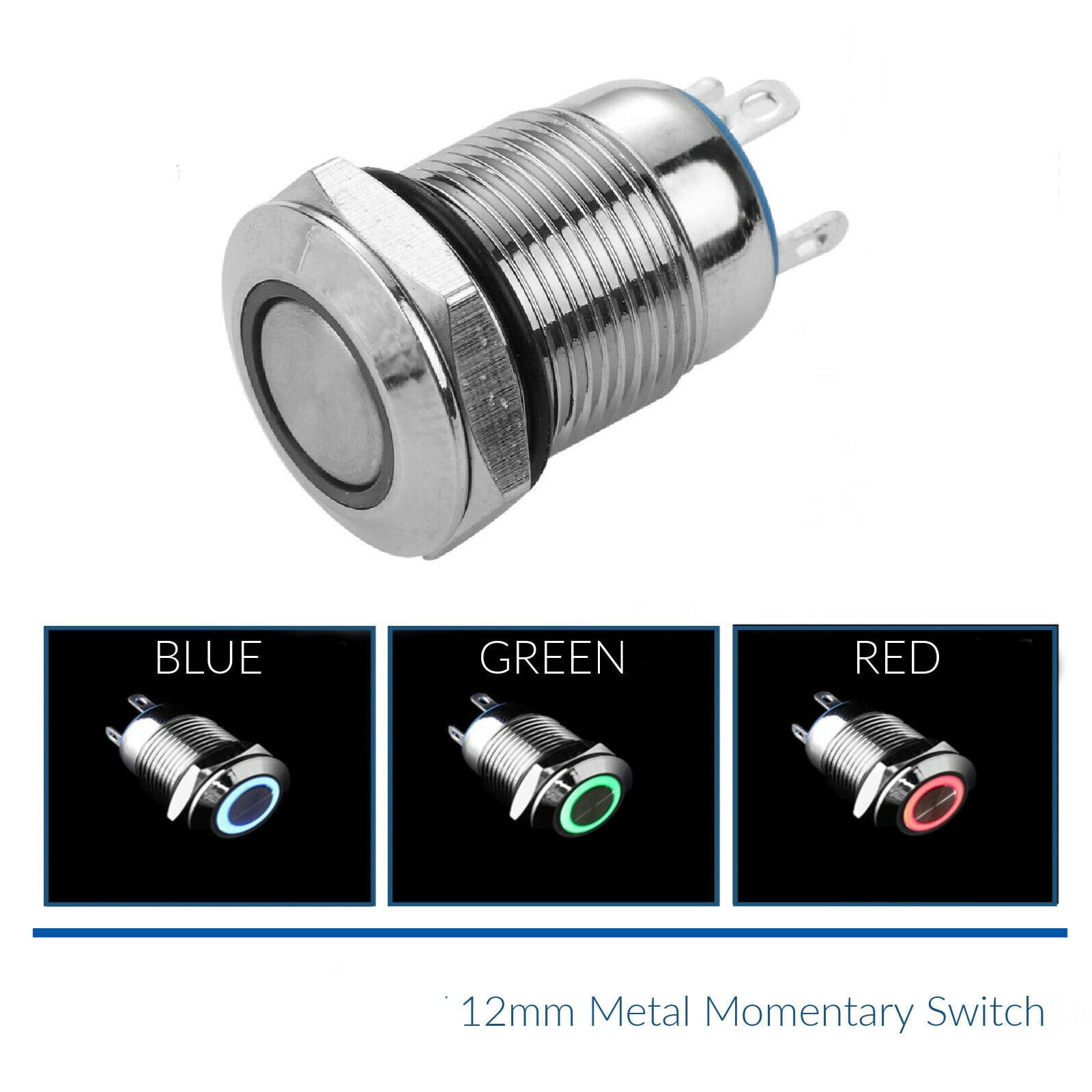 Boat Marine Push-Pull Switch Two 1/4" Blade Terminals Rated 15 Amps at 12V DC Boat Marine Push-Pull Switch Two 1/4" Blade Terminals Rated 15 Amps at 12V DC