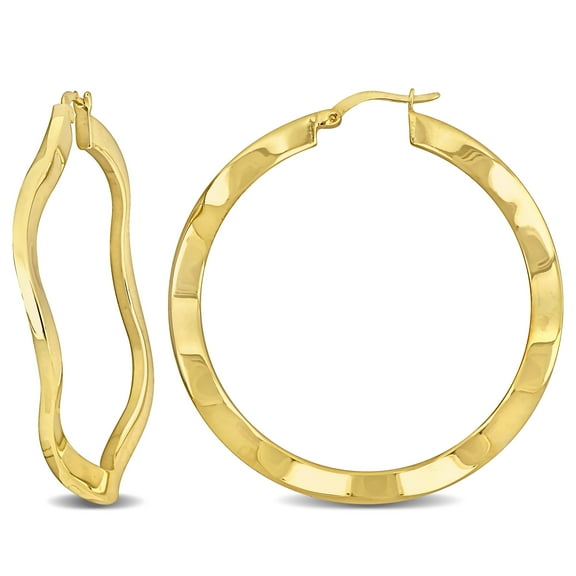 Everly Women's Yellow Gold Plated Earrings