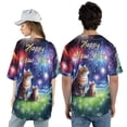thumbnail image 5 of Happy New Year Manx Family Cheer Winter Midnight Firework All Over Print 3D Baseball Shirt Cat Lover Kitten Owner Gifts Softball Sport - 02025, 5 of 6