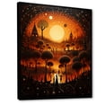 thumbnail image 2 of Designart "Sacred Ritual Folk Religion wall art I" Spiritual Floater Framed Canvas Print, 2 of 7