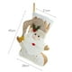 thumbnail image 2 of Calcetines decorativos de Navidad, bolsa de regalo, bolsas decorativas para dulces, calcetines de Navidad sólidos dorados, bolsa de regalo (Papá Noel), 1 Uds., 2 of 5