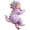 Purple, variant on YDFCWXW Baby Dinosaur Costume Cute Hooded Onesie Outfit Infant Halloween Clothes, Toddler Costume with Colorful Spikes Plush Tail Funny Family Cosplay (Purple, 3-6 Months)