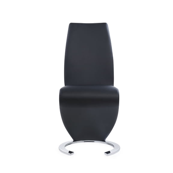 Newboti Furniture Marcus Horseshoe Black Dining Chairs (Kit Of 2) 25957