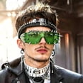 thumbnail image 3 of GIJNRIUIUA Under $5 Polarized Sports Sunglasses for Men Mens Sunglasses Wrap Around UV Protection for Cycling Fishing Driving Green Frame, 3 of 3