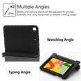 thumbnail image 4 of Kids Case for Apple iPad 10.2 Inch 2021/2020/2019, iPad 9th/8th/7th Generation Case with Rotating Handle/ Stand Lightweight Soft EVA Shockproof Rugged for iPad 10.2 Inch Tablet, Black, 4 of 7