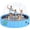106 inches, variant on Foldable Dog Pool with Sprinkler, 97'' Extra Large Non-Slip Dog Swimming Pool, 2-in-1 Outdoor Backyard Pet Bathing Tub with Drain Plug for Dogs Kids Pets Ducks