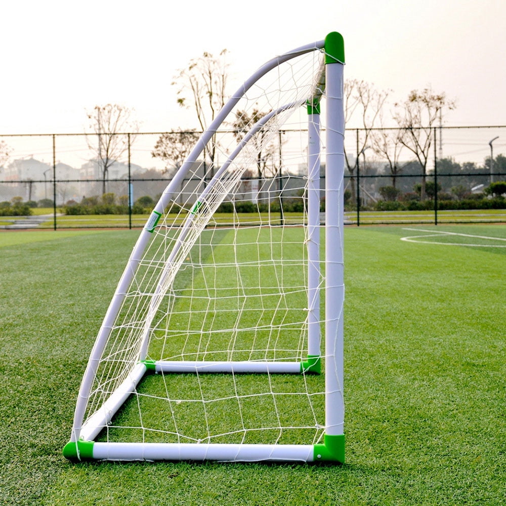 Zimtown 6' x 4' Soccer Goal Anchors Foootball Training Set with Net