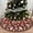 Red-1, variant on Fmbmuo Christmas Tree Skirt Green Snowflake 35.4 Inch Christmas Decorations, Polyester Fray-Resistant Modern Vintage Tree Skirt Good for Your Christmas Tree Display