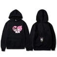thumbnail image 1 of Sudadera con capucha de Anime de dibujos animados Kawaii Sanrio Hello Kitty, abrigo grueso de lana, suéter térmico suelto de talla grande, moda para mujer, 1 of 4