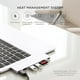 thumbnail image 4 of Hub USB C Satechi Plateado Multiadaptador Pro Slim 7 en 1 con Carga 100W y HDMI 4K para MacBook Air/, 4 of 8