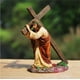thumbnail image 4 of Estatua de Jesús Cargando Cruces, Adornos de Resina, Figuras Religiosas Católicas, Cristo, Decoración de Mesa para El Hogar, 4 of 7