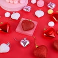 thumbnail image 2 of 12 Pack Valentine's Heart-Shaped Baubles Heart Ornaments Hanging Balls 3 Styles Home Tree Window Decor, 2 of 5