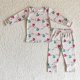 thumbnail image 1 of Venta al por mayor, conjunto de ropa de dormir para bebé, niño y niña, Navidad, invierno, camisa de pan de jengibre de manga larga, pantalones, conjunto de pijamas, 1 of 2