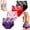 B, variant on 4 Pack High Waist Absorbent Incontinence Underwear for Women, Leakproof Bladder Control Briefs, Tummy Compression Protective Panties, Plus Size M-5XL Multi Colors