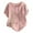 Pink, variant on WREESH Womens Cotton Linen Shirts Short Sleeve Casual Round Neck Printed Blouse Loose Button Tunic Shirt Tops Olive Green