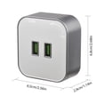 thumbnail image 2 of Track Sockets Power Track Socket Outlet Electric Mobile Track Socket Power Track Adapter for Office, 2 of 8