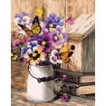 thumbnail image 1 of Painting by Numbers kit Crafting Spark Village Bouquet B129 19.69 x 15.75 in, 1 of 6
