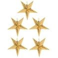 thumbnail image 1 of Paquete de 5 farolillos de estrella de papel, pantalla de estrella, adornos navideños colgantes para boda, fiesta de cumpleaños, decoración del hogar, Navidad, Halloween oso de fresa  Hogar, 1 of 5
