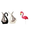 thumbnail image 1 of Elegante Figura De Cisne De Cerámica, Escultura Para Escritorio Y Jardín, Adorno Para Aniversario, Estante, Chimenea Y Decoración De Primavera Para El Patio., 1 of 8