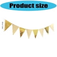 thumbnail image 5 of Metallic Bunting Birthday Party Decoration Birthday Photography Accessories for Adult Teen Kids Birthday Celebration, 5 of 12