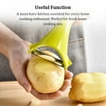 thumbnail image 2 of Fruit Peelers Y-shaped Slicer Peeling Tool Slicer Planer Compact Size Utensils Household Accessories Kitchenware Vegetable Washable Rustproof, 2 of 9
