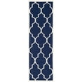 thumbnail image 2 of Safavieh Dhurries Navy/Ivory Area Rug, 2 of 7
