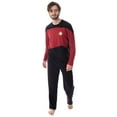 thumbnail image 6 of Star Trek The Next Generation Mens' Picard TNG Uniform Starfleet Federation Costume Sleepwear Lounge 2-Piece Pajama Set, 6 of 6
