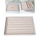 thumbnail image 4 of Caja de soporte de bandeja de almacenamiento de exhibición de , de inserción de cajones para niñas y mujeres, ligera - Estilo 04 SM SunniMix Bandeja de terciopelo para joyas, 4 of 8