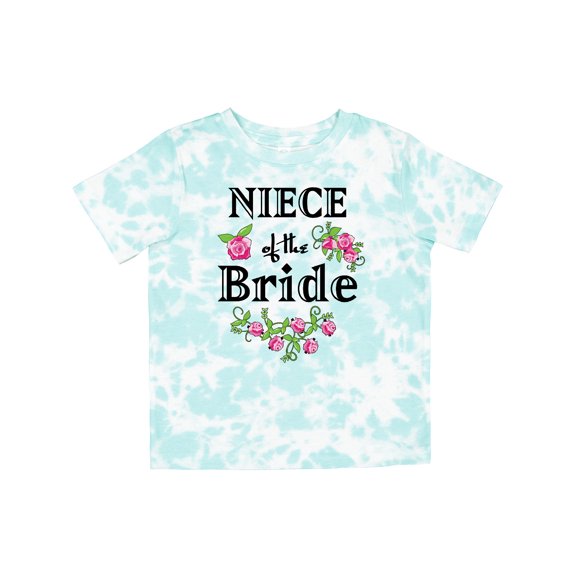 Inktastic Niece of the Bride Roses Girls Toddler T-Shirt