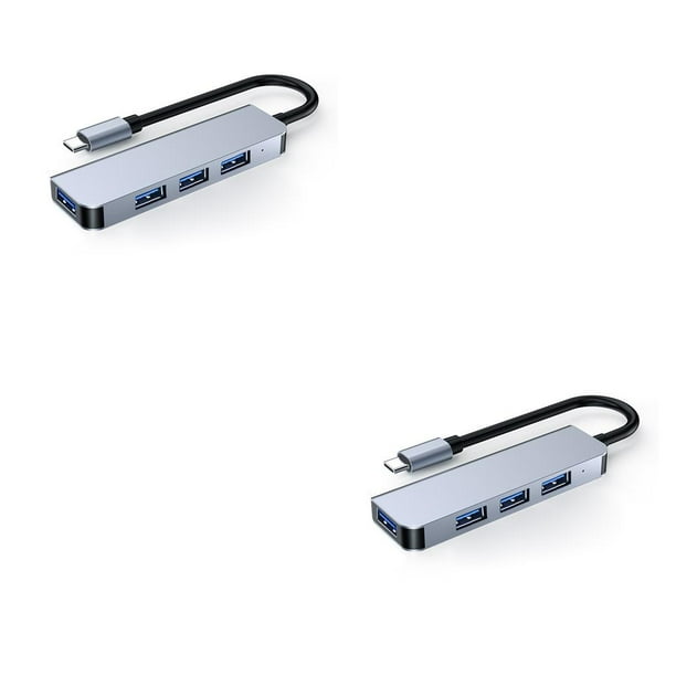 Seitruly 4 en 1 USB3.0 Tipo-c Hub Profesional Herramienta de transferencia de datos Equipo convertidor Estación de acoplamiento multifuncional rápida Ranura tipo c 2piezas