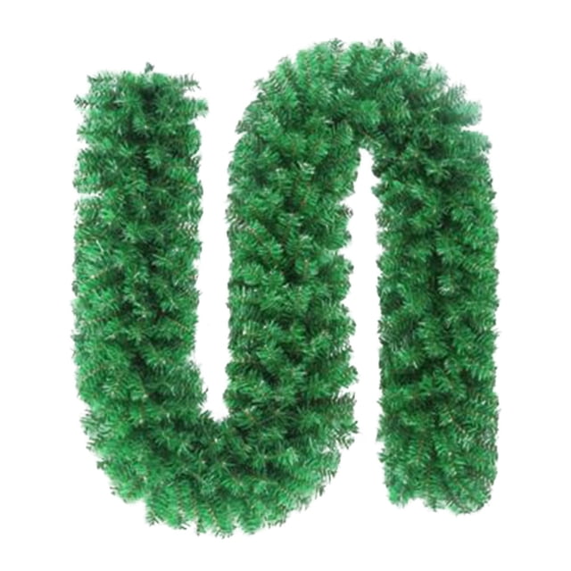 2.7M Navidad Verdor Árbol de Navidad Guirnalda Ratán Inicio Pared Puerta Guirnalda Decoraciones Adornos Eigraketly JR0973-01